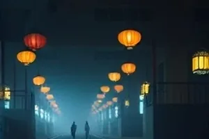 韩影剧情解析专题主图，紫色调案头并排摊开的电影分镜卡片与标注笔迹