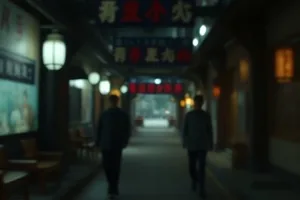 《第九号放映厅》封面，红色座椅影厅里唯一亮着的银幕